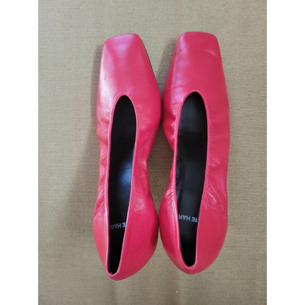 Pierre Hardy Red Leather Pumps-39
